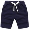EISHOW Baby Toddler Summer Shorts, Kids Solid Cotton Knee Length Jogger Sport Shorts Casual Elastic Waist Harem Pants view 1