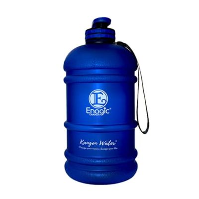 Compatible/Replacement for Enagic Kangen Leveluk Sports Water Bottle Half Gallon Blue