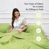 MongByYa Sleeping Bag Liner Lightweight Compact Sleeping Bag Sack Portable Clean Travel Sheet Camping Sleep Sheet for Backpacking Hotel Hiking (Field Green, 82.7 X 70.9) view 2