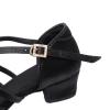 Rosefinch Girls' Dance Shoes Heel 1.3" Latin Salsa Practise Dancing Shoes for Dancing Salsa Latin Tango Girl Social Dance Beginner Black 11.5US view 4