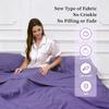 MongByYa Sleeping Bag Liner Lightweight Compact Sleeping Bag Sack Portable Clean Travel Sheet Camping Sleep Sheet for Backpacking Hotel Hiking (Grey Blue, 82.7'' X 45.3'') view 2