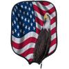 DUNHUANG American Flag Padded Pickleballs Protection Paddles Cover Personalized Cover Paddles Case Rackets Cover Holder Sleeve Case Protector, Fits Most Paddles, Rackets,021 view 1
