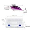 Crankbaits for Bass Fishing 17 PCs, Fishing Lures with Storage Box, 3.94" Deep Diving Crank Baits, Fishing Gifts for Men Freshwater Saltwater view 3