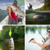 Crankbaits for Bass Fishing 17 PCs, Fishing Lures with Storage Box, 3.94" Deep Diving Crank Baits, Fishing Gifts for Men Freshwater Saltwater view 4