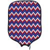 DUNHUANG American Flag Padded Pickleballs Protection Paddles Cover Personalized Cover Paddles Case Rackets Cover Holder Sleeve Case Protector, Fits Most Paddles, Rackets,044 view 1