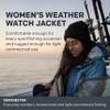 Grundns Women's Weather Watch Jacket | Updated | Waterproof, Stain-Resistant, Black, Small view 2