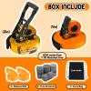 Slackline Kit Slakcline Longer 65ft with Tree Protectors Arm Trainer and Carry Bag,Slack Lines for Backyared for Kids and Adults view 2