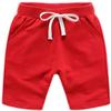 EISHOW Baby Toddler Summer Shorts, Kids Solid Cotton Knee Length Jogger Sport Shorts Casual Elastic Waist Harem Pants view 1