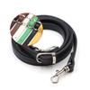 120cm Leather Purse Strap Adjustable Leather Bag Handbag Straps Shoulder Bag Strap Replacement, Black,Yellow view 3