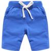 EISHOW Baby Toddler Summer Shorts, Kids Solid Cotton Knee Length Jogger Sport Shorts Casual Elastic Waist Harem Pants view 1