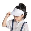 Sun Visor for Kids Adjustable Girls Sun Cap - Summer Outdoor UV Protection Sports Hat for 2 to 6 Years White view 1