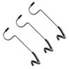 Veemoon 3pcs Camping Light Pole Hook Light Hooks Lanterns for Camping Garden Flag Outdoor Pole Windchime Hnager Tent Lamp Hanger Cast Iron Stainless Steel Heavy Travel view 1