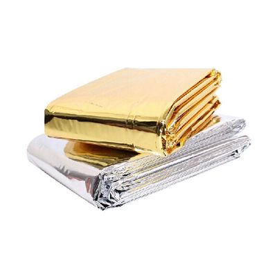 BESPORTBLE Emergency Survival Blanket Foil Thermal Reflective Safety Hiking Blanket for Outdoor Activities