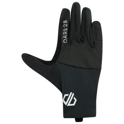 Dare 2b Mens Forcible II Cycling Gloves (L) (Black)