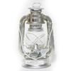 Rayo Race Kerosene Outdoor Lantern - 7.5 Inch Hurricane Lamp for Camping or Home Patio Use, Silver Painted view 1