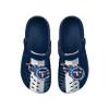 FOCO Men's NFL Logo Team Stripe Garden Water Sandals Shoes Slipper Clogs with Strap, 11-12 view 4