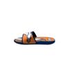 FOCO Boy's NFL Kids Team Sport Shower Gel Slide Flip Flop Sandals, Colorblock Big Logo, 2-3 view 4