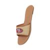 FOCO San Francisco 49ers NFL Womens Straw Slide - L view 2