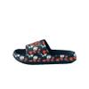 FOCO Women's NFL Logo Ladies Floral Pillow Slides Sandals, Team Color, 5-6 view 4