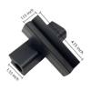 GHmarine 1H03 Transom Rubber Support and Motor Lock for Boat Outboards and Stern Drives with 3 Rams Trim and Tilt, Plastic Saver Protect Bar view 3