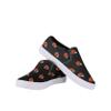 Cleveland Browns NFL Womens Repeat Logo Slip On Canvas Shoe view 1