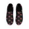 Cleveland Browns NFL Womens Repeat Logo Slip On Canvas Shoe view 3