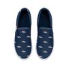 Denver Broncos NFL Womens Repeat Logo Slip On Canvas Shoe view 3