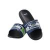foco NFL Mens Striped Big Logo Raised Slide - S view 1