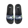 foco NFL Mens Striped Big Logo Raised Slide - S view 2