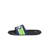 foco NFL Mens Striped Big Logo Raised Slide - S view 4