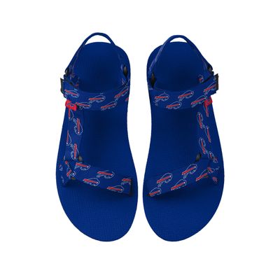 FOCO Women's NFL Repeat Logo Strap Sport Sandal, Team Color, 11-12