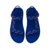FOCO Women's NFL Repeat Logo Strap Sport Sandal, Team Color, 11-12 view 1