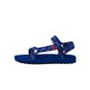 FOCO Women's NFL Repeat Logo Strap Sport Sandal, Team Color, 11-12 view 4