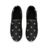 New Orleans Saints NFL Womens Repeat Logo Slip On Canvas Shoe view 3