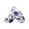 FOCO Baltimore Ravens NFL Womens Floral White Clog - XL view 1