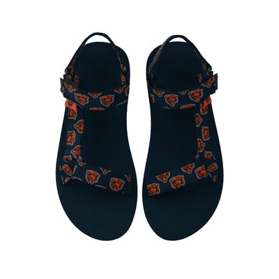 Chicago Bears NFL Womens Repeat Logo Strap Sandal