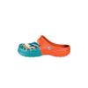 FOCO Miami Dolphins NFL Youth Colorblock Big Logo Clog - M (13-1) view 4