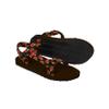 Cleveland Browns NFL Womens Repeat Logo Strap Sandal view 3
