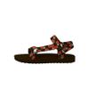 Cleveland Browns NFL Womens Repeat Logo Strap Sandal view 4