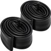 2-Pack 24" Fat Tire Tubes 24 x 3.0 AV32mm Schrader Valve 24" Fat Bicycle Tubes Compatible with 24x3.0 Mountain Bike Fat Tire Tubes view 1