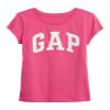 GAP Girls Short Sleeve Logo T-Shirt T Shirt, Wednesday Pink, X-Large US view 1