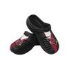 FOCO Men's NFL Logo Team Stripe Garden Water Sandals Shoes Slipper Clogs with Strap, 13-14