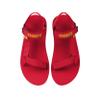 FOCO Men's NFL Logo Solid Strap Sandals, Team Color, 9-10 view 1
