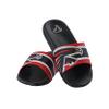 FOCO Atlanta Falcons NFL Mens Striped Big Logo Raised Slide - S view 1
