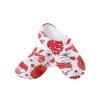 FOCO Kansas City Chiefs NFL Womens Floral White Clog - S view 1