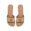 FOCO New Orleans Saints NFL Womens Straw Slide - L view 3