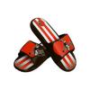 FOCO Cleveland Browns NFL Mens Team Stripe Gel Slide - S view 1