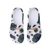 FOCO Chicago Bears NFL Womens Floral White Clog - XL view 4