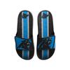 FOCO Carolina Panthers NFL Mens Team Stripe Gel Slide - S view 2