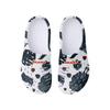 FOCO Chicago Bears NFL Womens Floral White Clog - M view 4